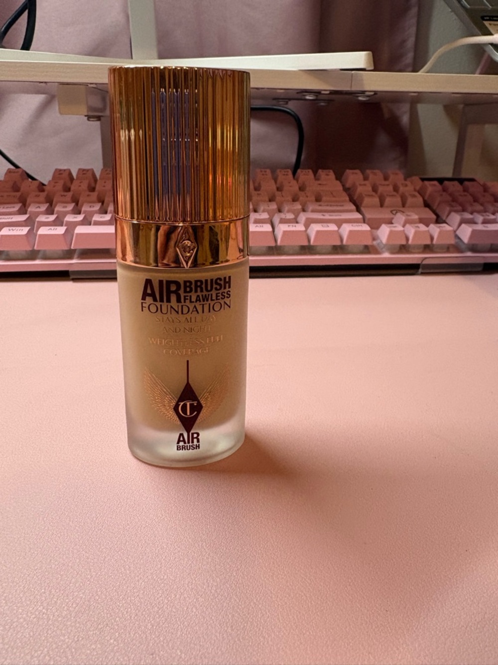 Charlotte Tilbury Airbrush Flawless Foundation - 2 neutral full bottle